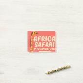 Afrika Safari Avontuur! Post-it® Notes (Op bureau)
