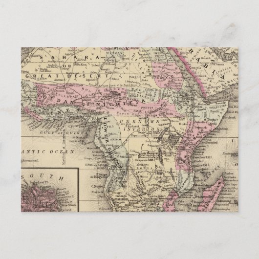 Afrika St Helena Briefkaart (Voorkant)
