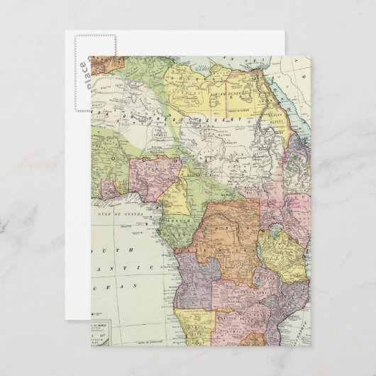 Afrika, Suezkanaal Briefkaart (Voorkant / Achterkant)