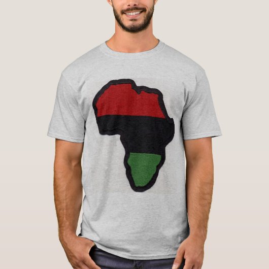 afrika  t-shirt (Voorkant)