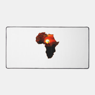 Afrika T Shirt Kaart van Afrika T-shirt Zuid-Afrik Bureaumat