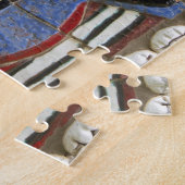 Afrika, Togo, Kpalime. Artisan handicraft Legpuzzel (Zijkant)