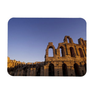 Afrika, Tunesië, El Jem. Ruïnes van een Romeins 2 Magneet