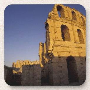 Afrika, Tunesië, El Jem. Ruïnes van een Romeins Bier Onderzetter