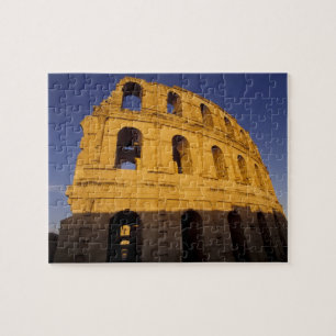 Afrika, Tunesië, El Jem. Ruïnes van een Romeinse 3 Legpuzzel