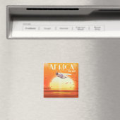 Afrika vanuit de lucht magneet (Insitu (Vaatwasser))