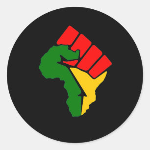 afrika verhoogt eerste Sticker