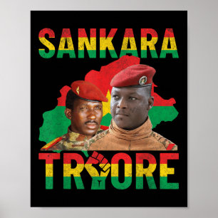 Afrika Verzet Thomas Sankara Burkina Faso Ibra Poster