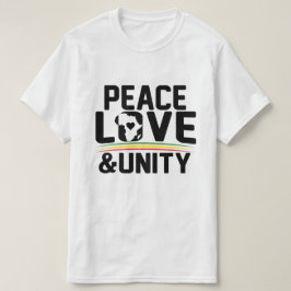 AFRIKA - VREDE, LOVE EN EENHEID T-SHIRT