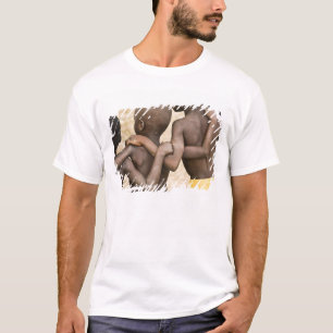 Afrika, West-Afrika, Ghana, Yendi. Close-upopname T-shirt