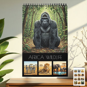 Afrika Wildlife Kalender 2027 / Afrikaanse Dieren