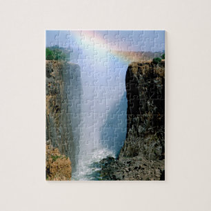 Afrika, Zambia, Nationaal park Victoriawatervallen Legpuzzel