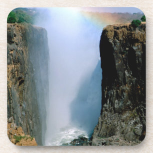 Afrika, Zambia, Nationaal park Victoriawatervallen Onderzetter