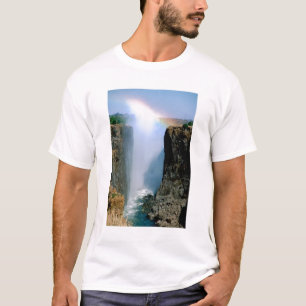 Afrika, Zambia, Nationaal Park Victoriawatervallen T-shirt