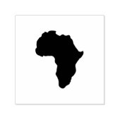 Afrika Zelfinktende Stempel (Design)