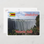Afrika - Zimbabwe - Herfsten in Victoria Briefkaart (Voorkant / Achterkant)