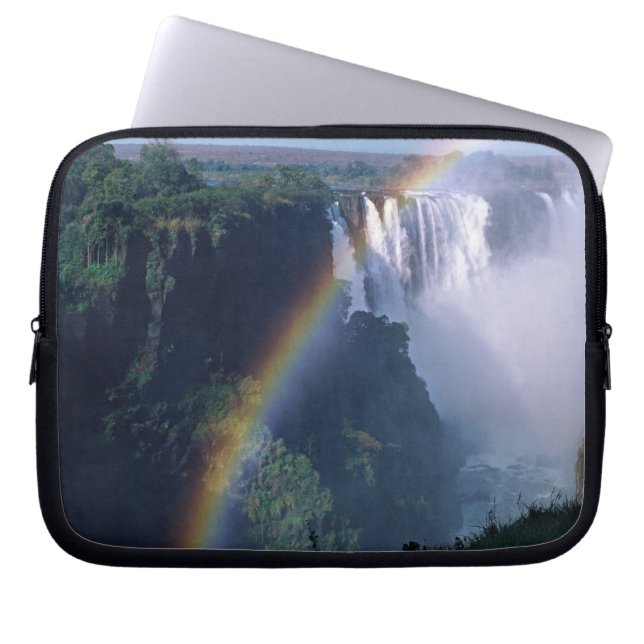 Afrika, Zimbabwe. Victoria Herfsten Laptop Sleeve (Voorkant)