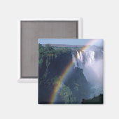 Afrika, Zimbabwe. Victoria Herfsten Magneet (Voorkant / Achterkant)