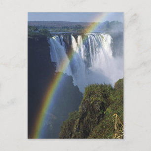 Afrika, Zimbabwe, Victoriawatervallen Briefkaart