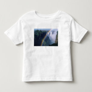 Afrika, Zimbabwe. Victoriawatervallen Kinder Shirts