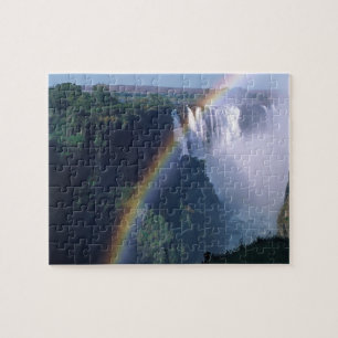 Afrika, Zimbabwe. Victoriawatervallen Legpuzzel