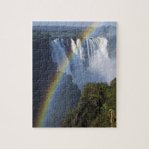 Afrika, Zimbabwe, Victoriawatervallen Legpuzzel