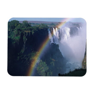 Afrika, Zimbabwe. Victoriawatervallen Magneet