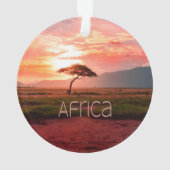 Afrika - ZonneAfrika Ornament (achterkant)