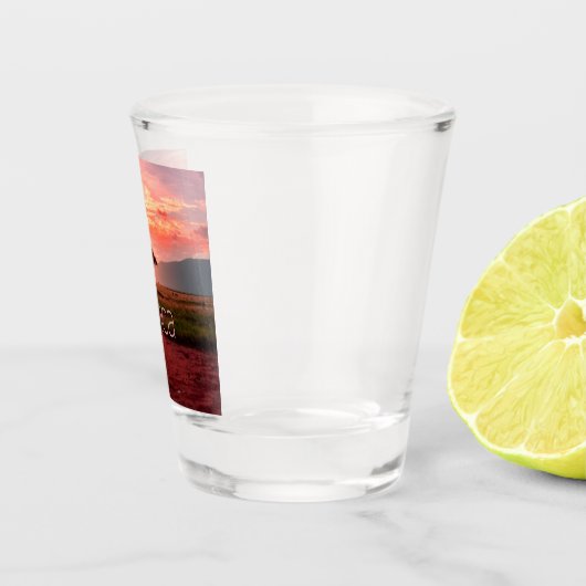 Afrika - ZonneAfrika Shot Glas (Rechts)