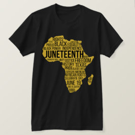 Afrika Zwarte Geschiedenis Zwarte Levens Tellen Ju T-shirt