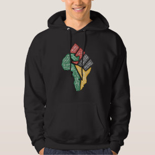 Afrika Zwarte Vrouwen Afrikaanse Zwarte Geschieden Hoodie