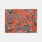 Afrikaan, stammenfamilie. fleece deken (Voorkant (Horizontaal))