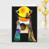 Afrikaans aanbod kaart (Gele Bloem)