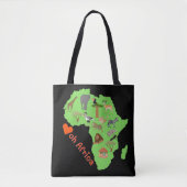 Afrikaans-abstracte Draagtas (Voorkant)