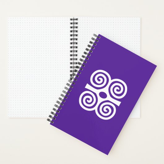 afrikaans adinkra Notitieboek (Binnen)