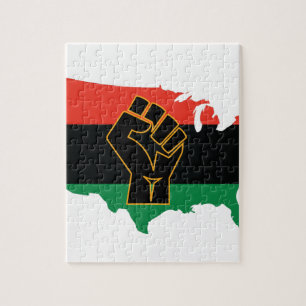 Afrikaans-Amerikaans & #160; Legpuzzel