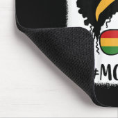 Afrikaans Amerikaans Afro Moeder Leven Zwart Moede Muismat (Hoek)