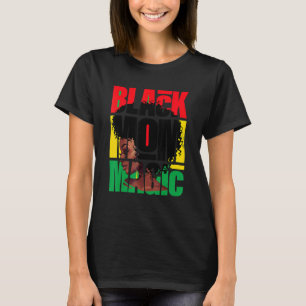 Afrikaans Amerikaans Afro Moeder Zwart Moeder Magi T-shirt