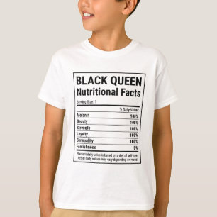 Afrikaans Amerikaans geïnspireerd design voor zwar T-shirt