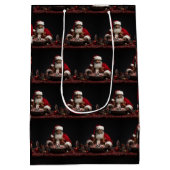 Afrikaans Amerikaans Sinterklaas Snoep Medium Cadeauzakje (Achterkant)