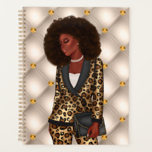 Afrikaans-Amerikaanse CEO Boss Woman Planner