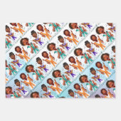 Afrikaans-Amerikaanse koor Inpakpapier Vel (Voorkant 2)