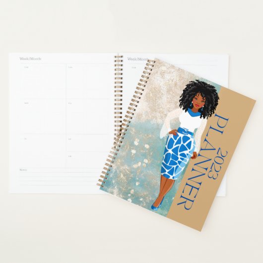 Afrikaans-Amerikaanse planner 2023 (Display)