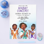 Afrikaans-Amerikaanse zangers vakantie Flyer (Enkel)