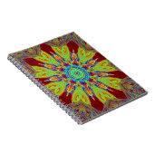 Afrikaans-Aziatisch Europees etnisch patroon Notitieboek (Rechterzijde)