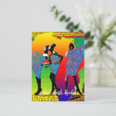 Afrikaans Briefkaart (Staand voorkant)