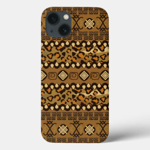 Afrikaans cheeta-huidpatroon 2 iPhone 13 hoesje