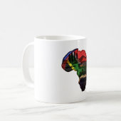 Afrikaans continent koffiemok (Voorkant links)