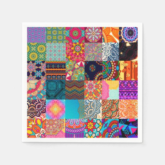 Afrikaans design servetten (Voorkant)