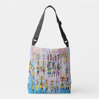 Afrikaans dorp crossbody tas